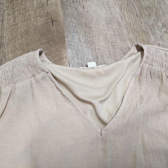 Indigo Rose Creamy Beige Long Sleeve Boho Dress - Picture 7 of 10